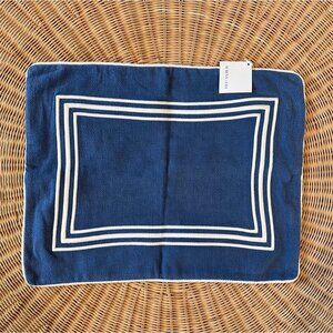 NEW Serena & Lily Riva Pillow Cover (18”x24”)-Vintage Indigo Blue/White